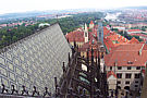 view from st. vitus cathedral in prague